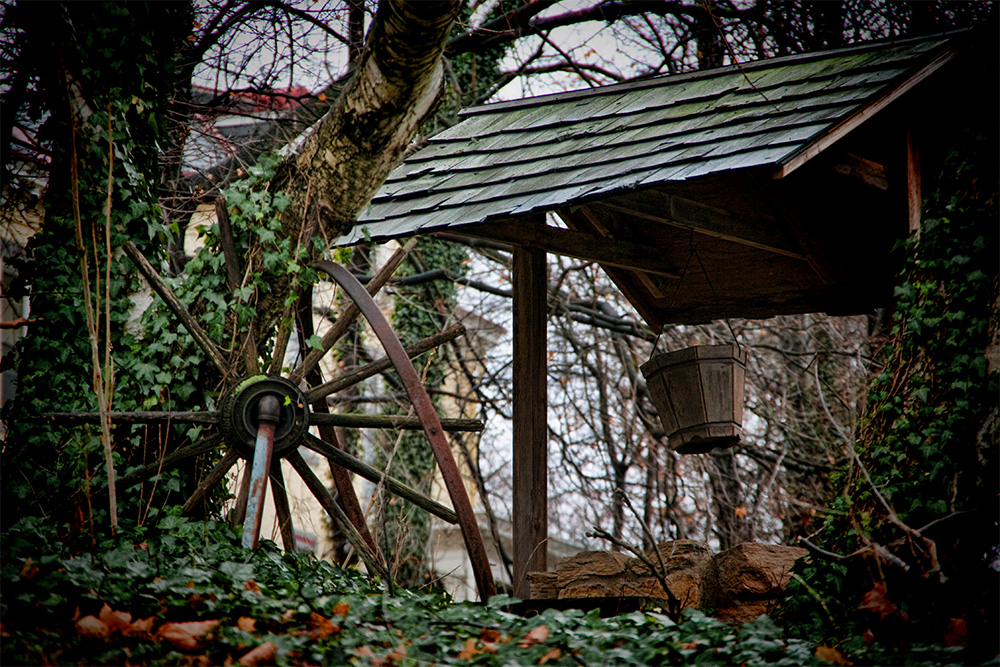 Broken Wheel and Well