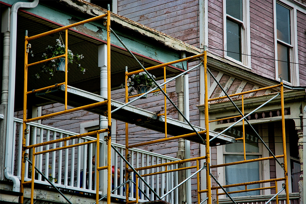 Yellow Scaffold